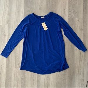 NWT cobalt blue soft long sleeve